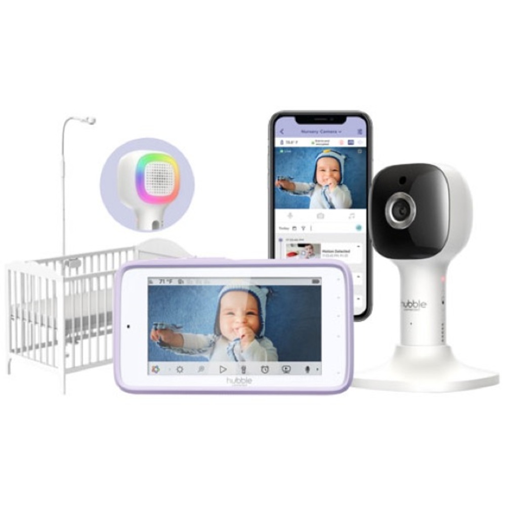 White and Black Baby Monitor Camera